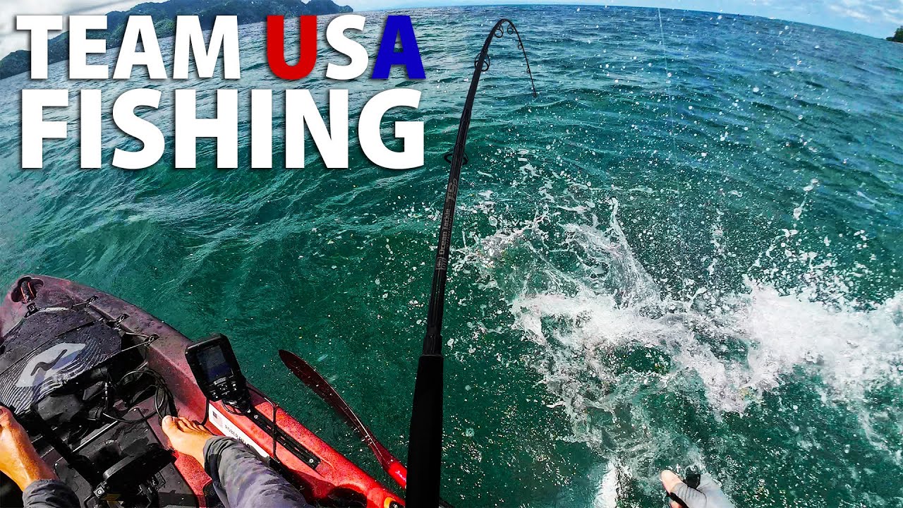 Team USA - Kayak Fishing for GOLD! || Olympics 2024 (Part 1)