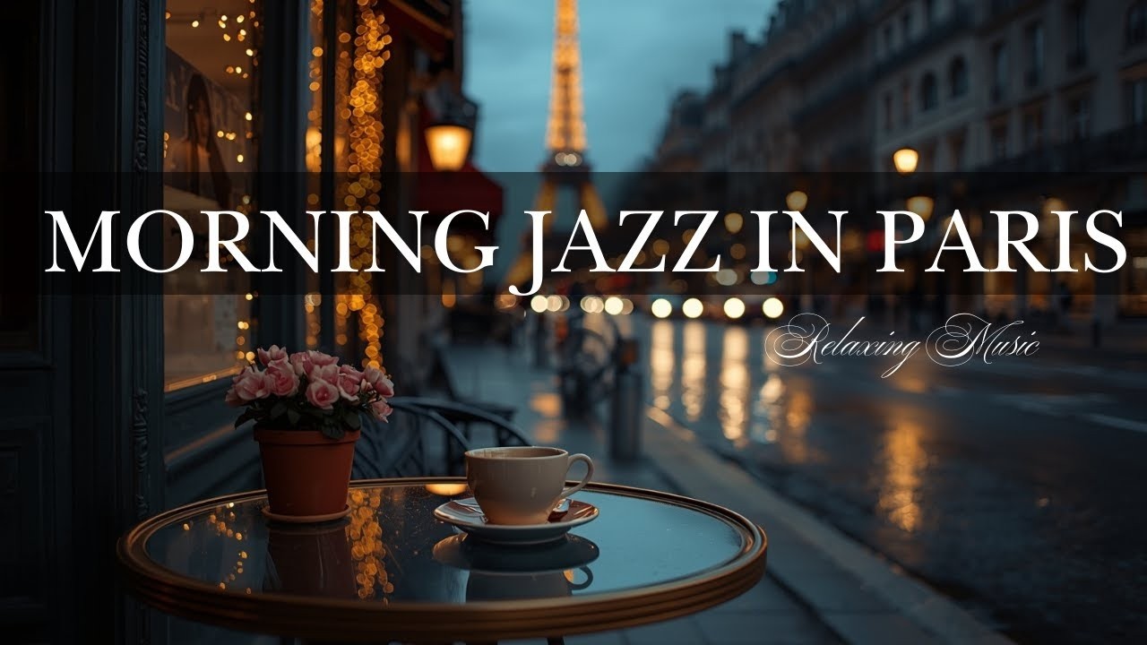 Morning Jazz in Paris ☕Februari Bossa Nova Instrumental & Relaxing Jazz Music for Work and Study.