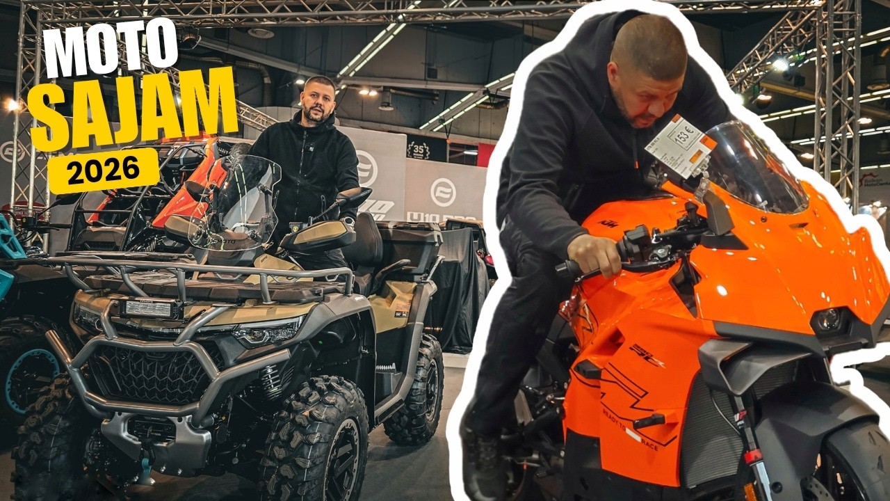 Moto passion 2026 - dan pre otvaranja snimio sam sta vas ceka na moto sajmu ove godine