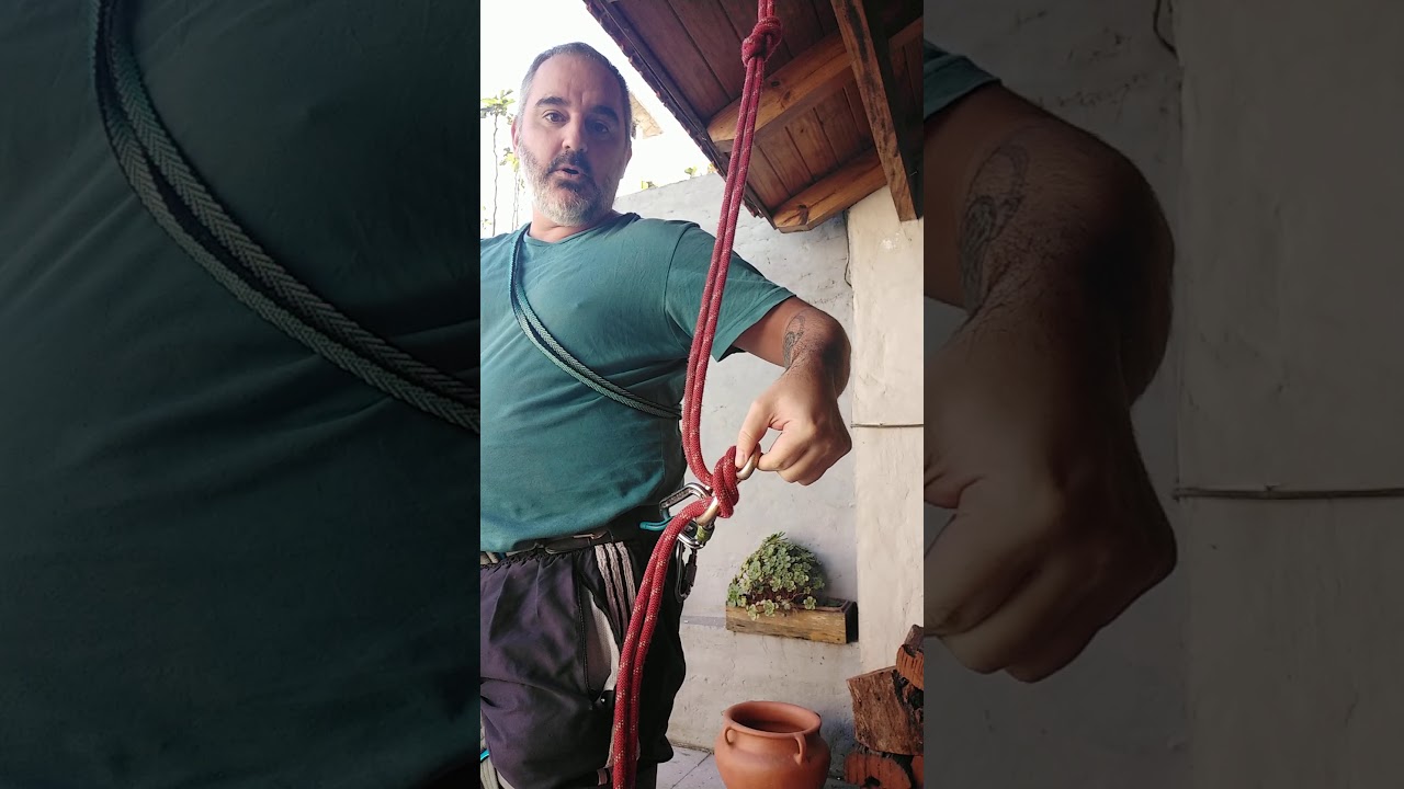 Vídeo 39 Cuidados de material y seguridad extra, en rapel basico