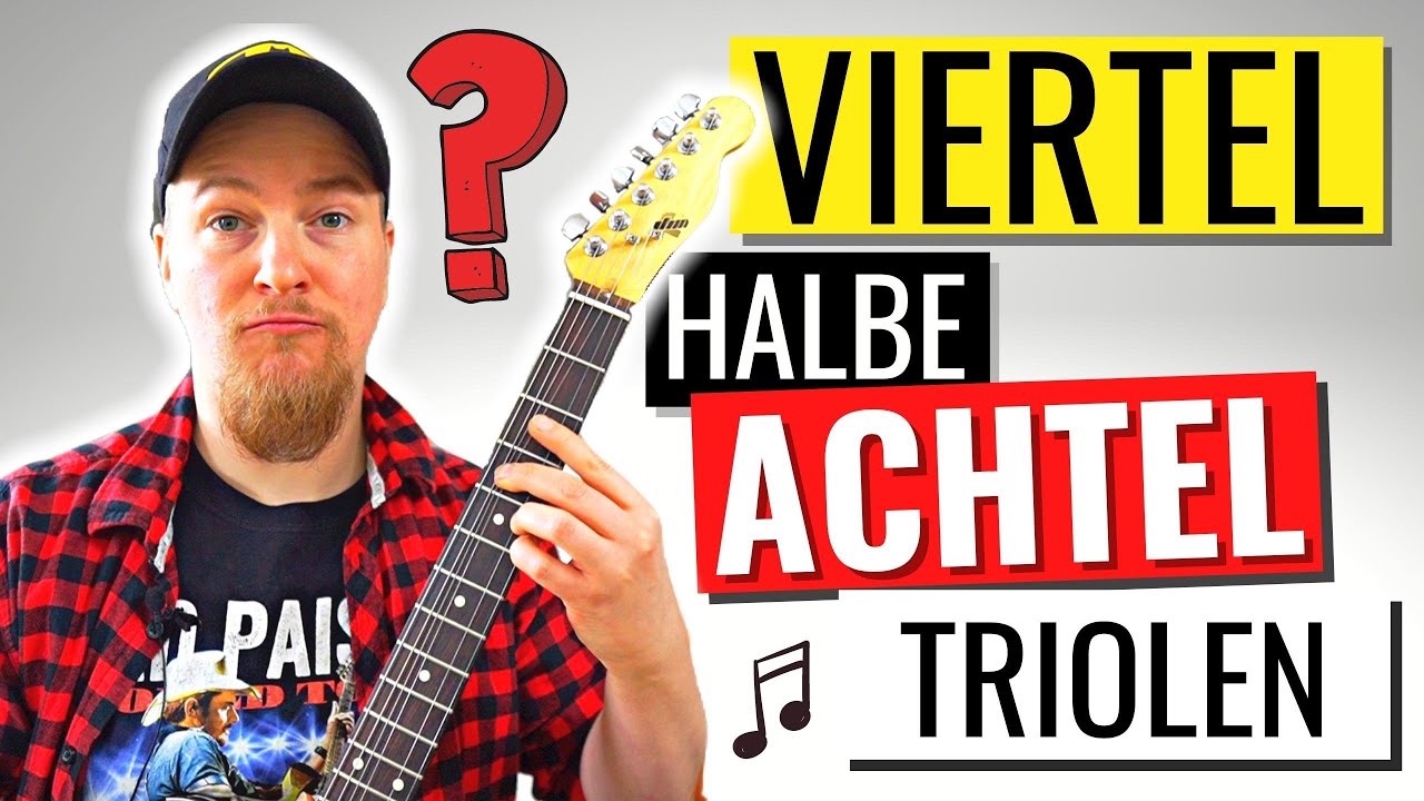 Rhythmen lernen (Viertel, Achtel & Triolen) mit der Pentatonik und einem Metronom