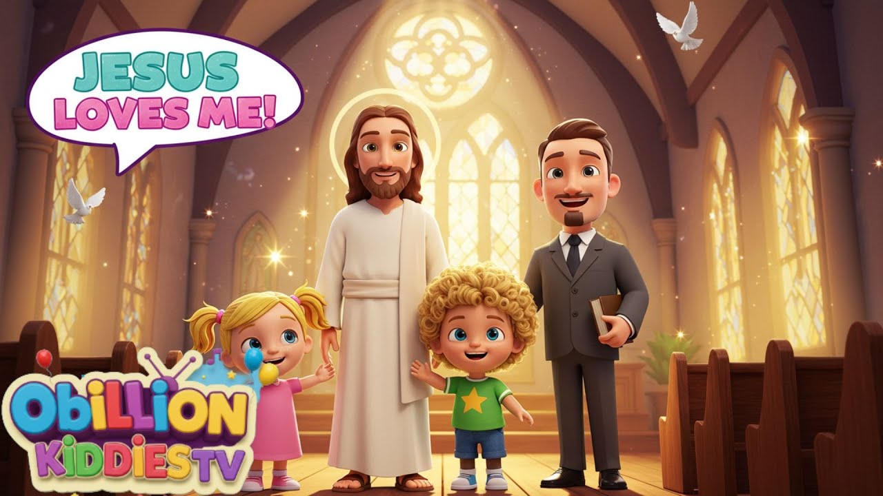 Jesus Loves Me Every Day | Christian Sunday School Song for Kids & Toddlers