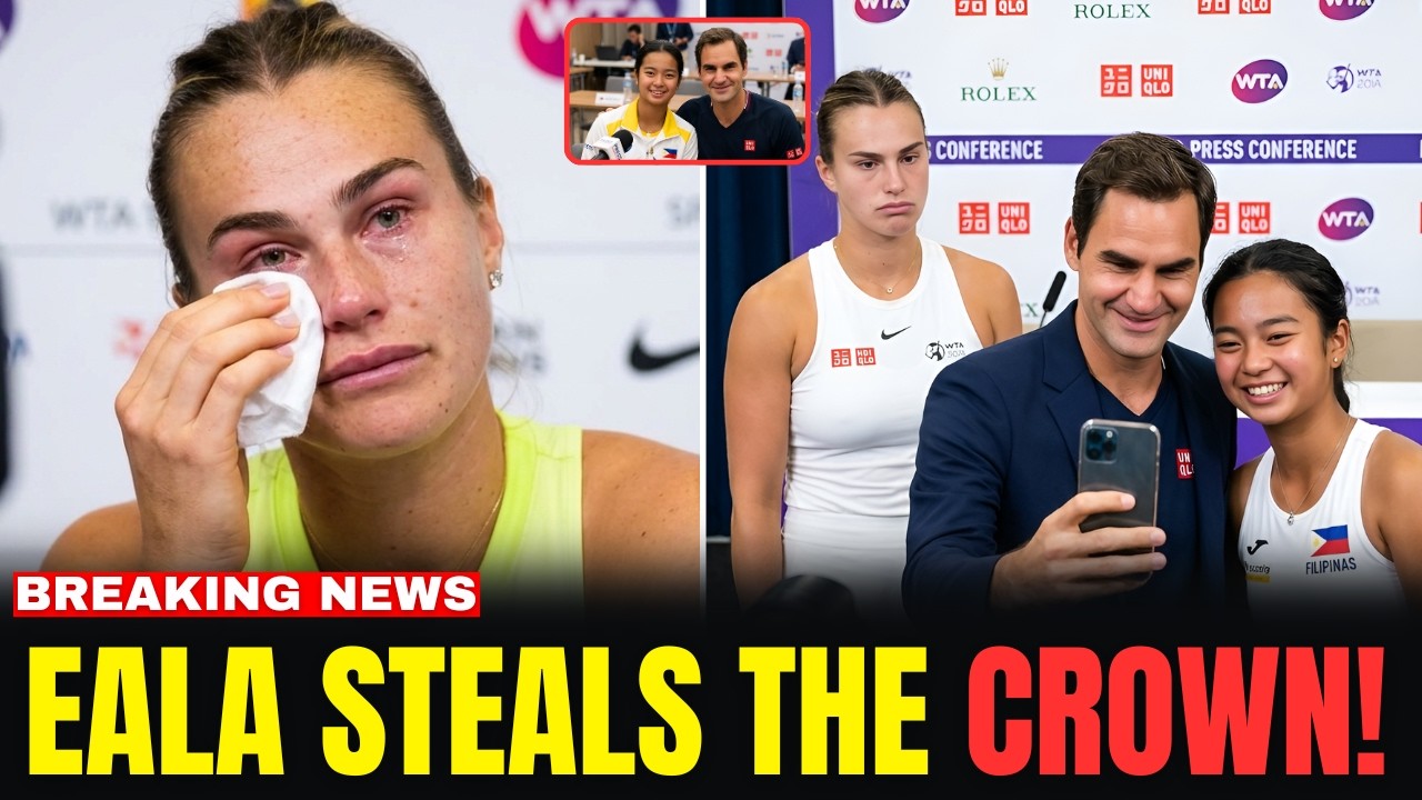 BREAKING: Sabalenka STORMS OFF After Seeing Federer IGNORE Her To Take Photo With Alex Eala!