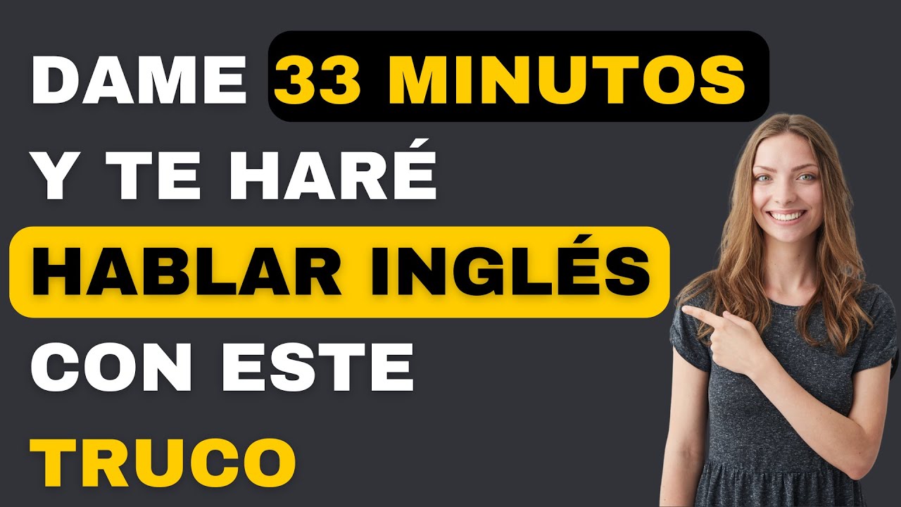 ES IMPOSIBLE no aprender INGLÉS con este TRUCO. Aprende más RÁPIDO, más FÁCIL y sin REGLAS. Curso.