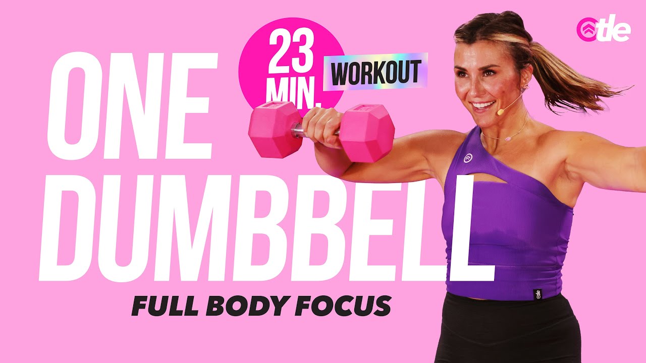 Quick 23 Min Home Workout - One Dumbbell Full Body