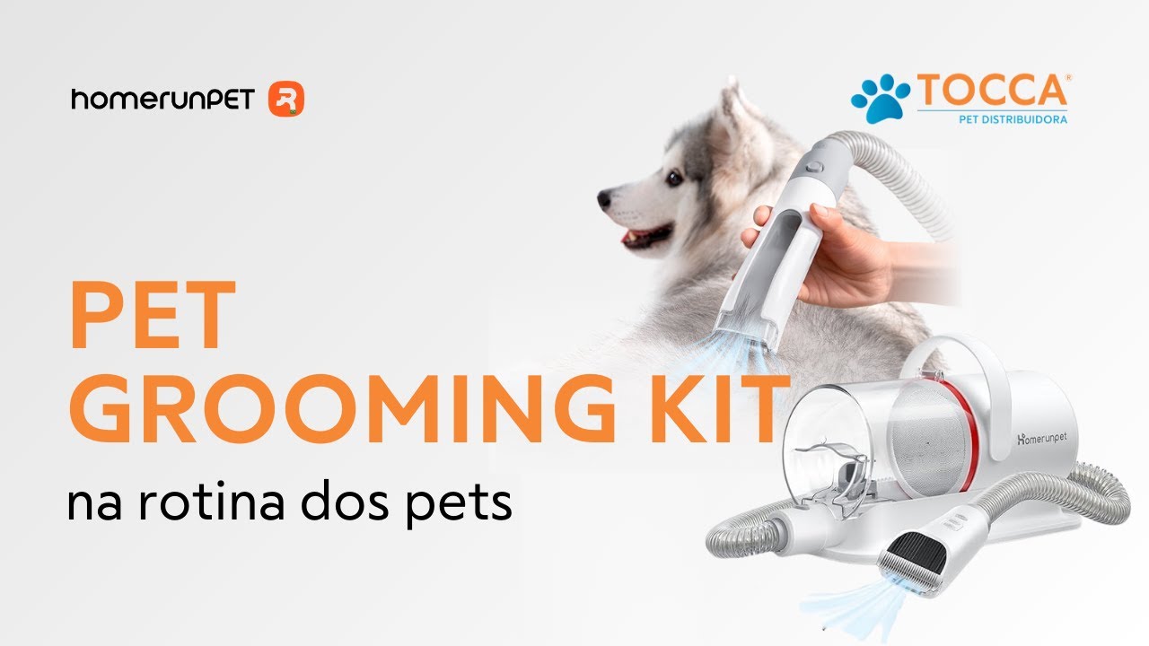 Conheça o Pet Grooming Kit e seu uso na rotina dos pets!
