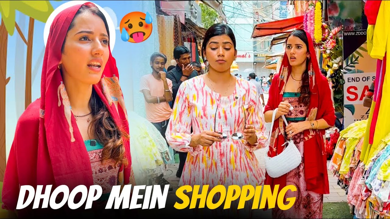 Dhoop mein Nanand Le Gayi Bhabhi ko Shopping Karne 🥵