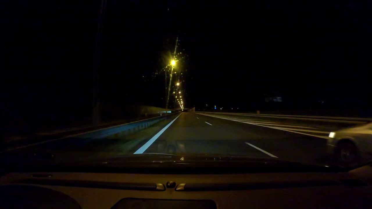 Route Warsaw - Mordarka Volvo S60 D5 Part 1/2 Timelapse 4K