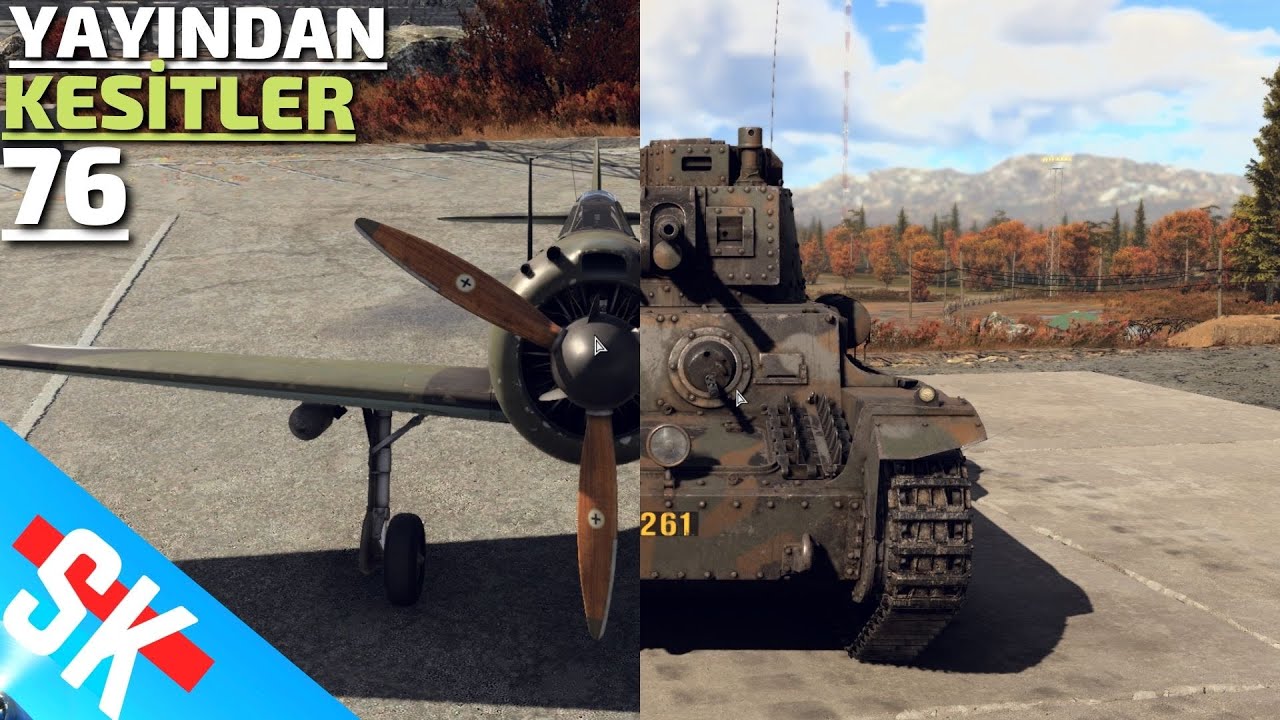 Düşük seviye İsveç Premium araçlar ile yeri tarumar ettik 😁 (War Thunder Türkçe)