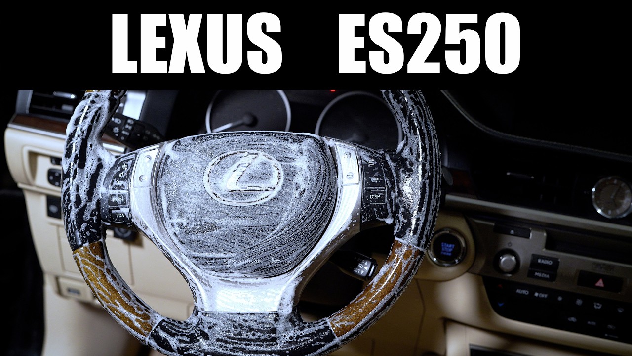 Lexus ES250 interior deep cleaning