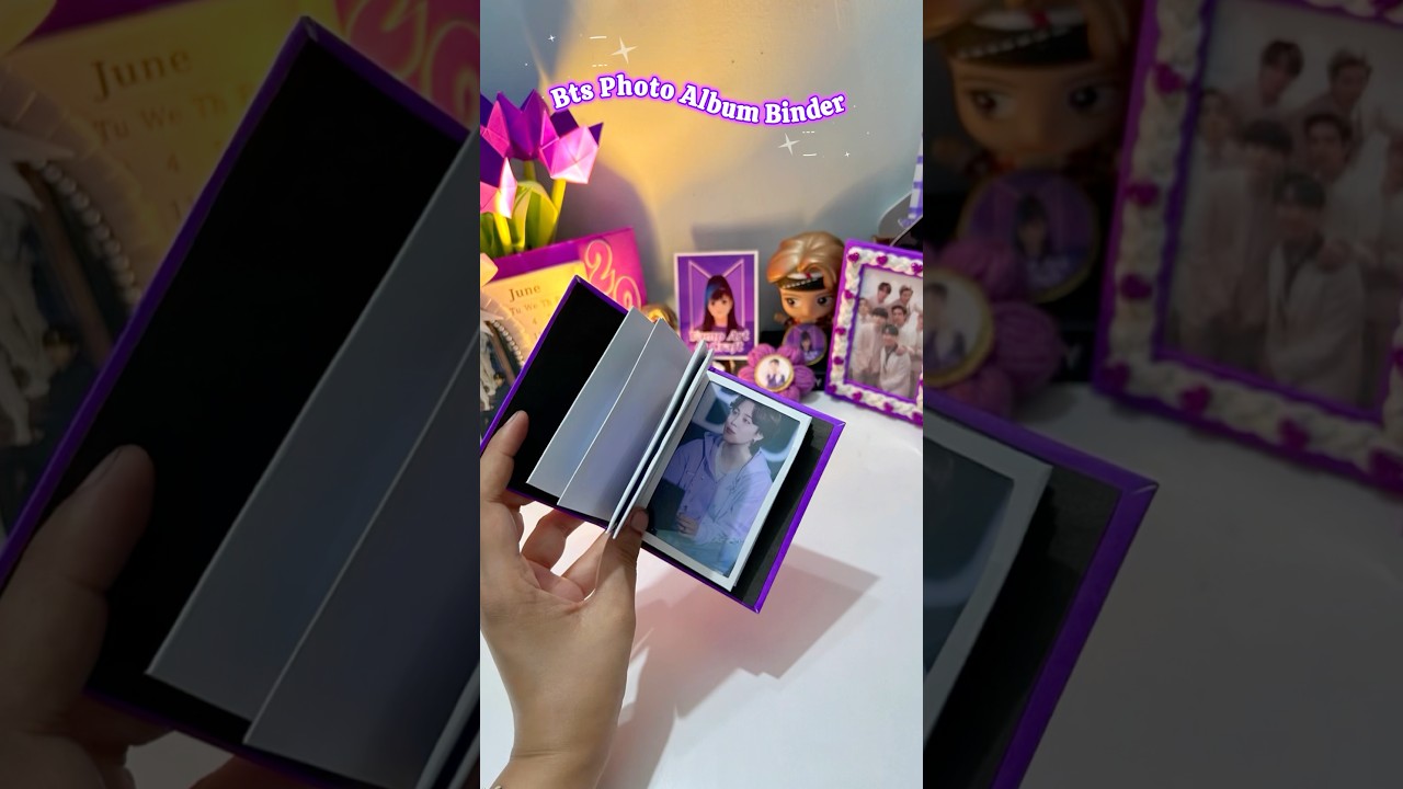 Diy Bts Photo Album #bts #diy #ytshorts #btsarmy #army #btsarmy #kpop #craft #album
