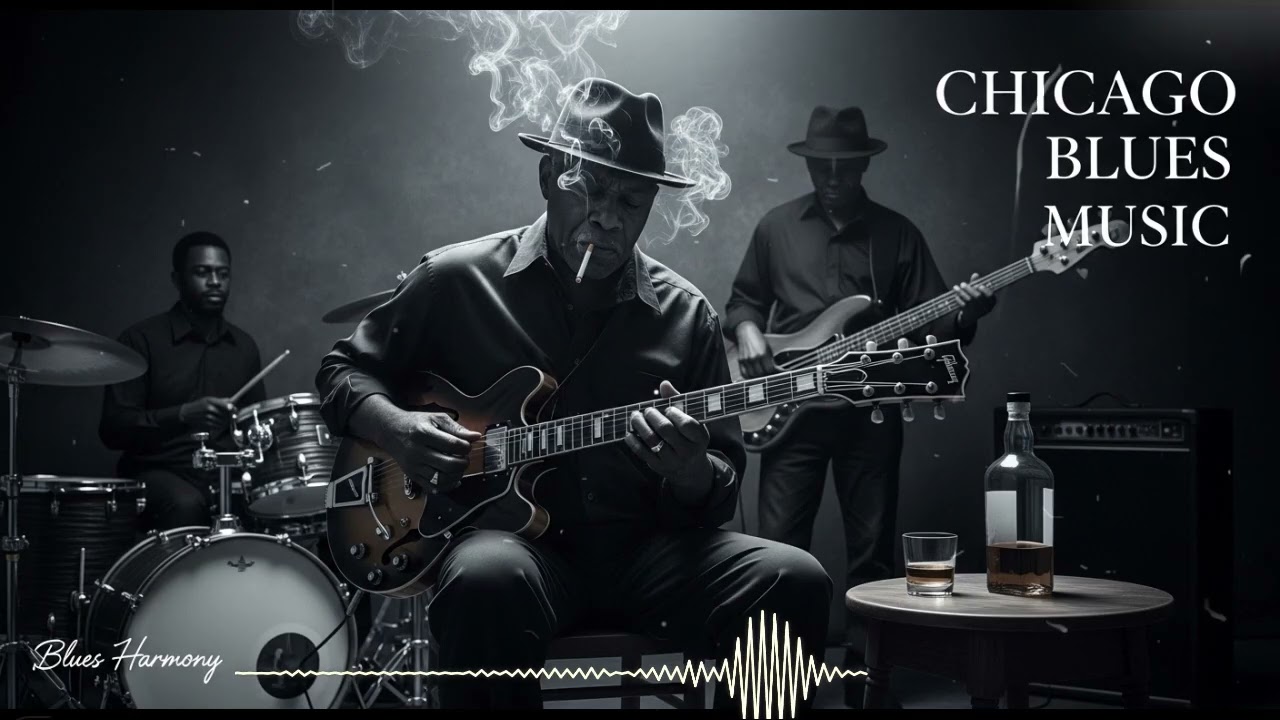 Лучший микс блюзовой музыки Чикаго 2025 года 🎸 Мягкий и проникновенный блюз для отдыха, учебы и в...