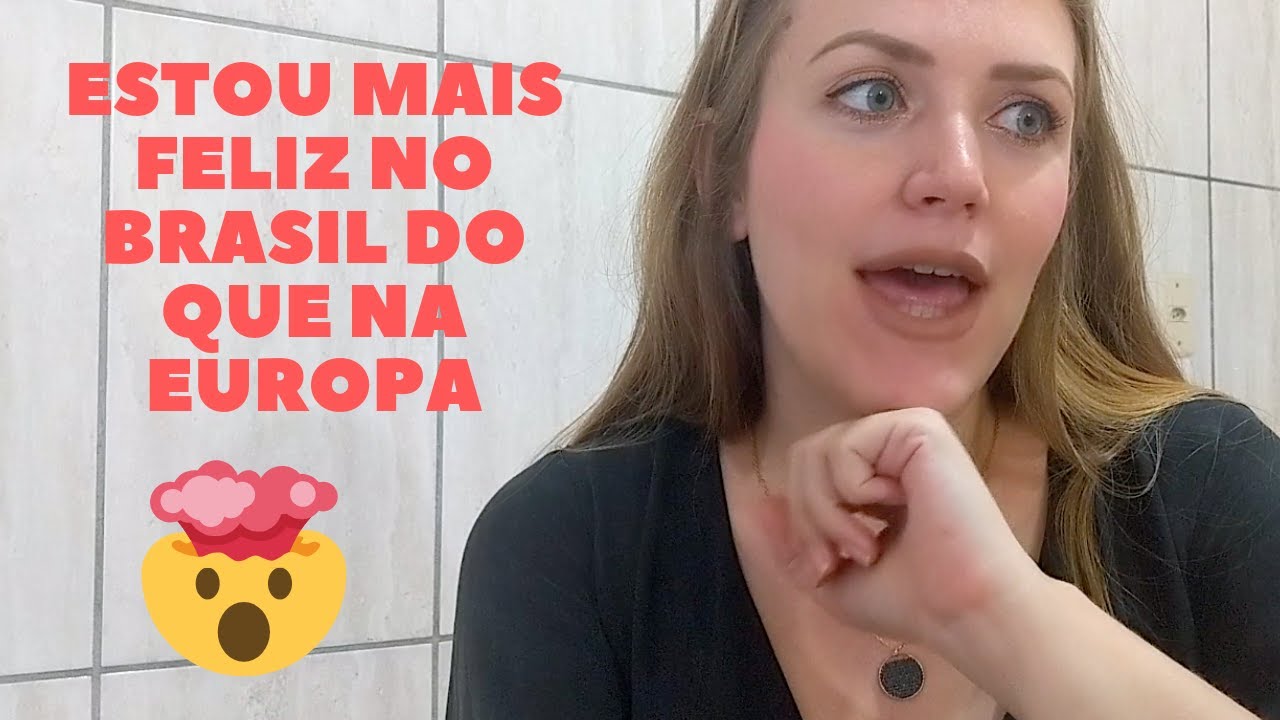 Europeia prefere morar no Brasil (Porque?!) 😱
