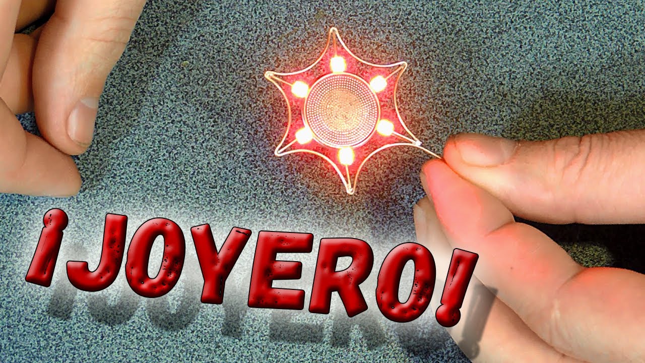 ✅ De alambre de cobre y varios LED resultó una obra MAESTRA! Llavero LED! ✅