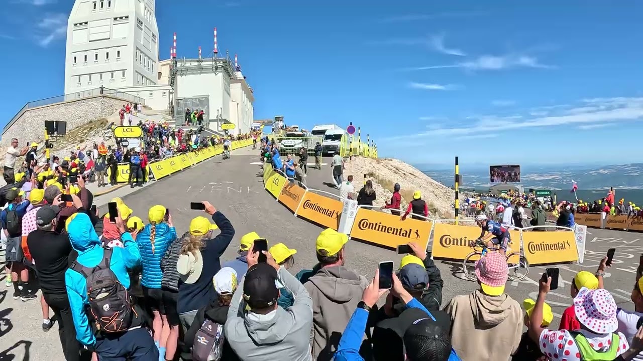 Tour de France 2025 🇫🇷 | Mont Ventoux’s final bend