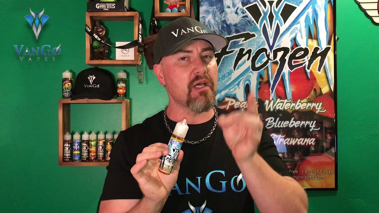 1 minute review of Frozen melons from Vango Vapes