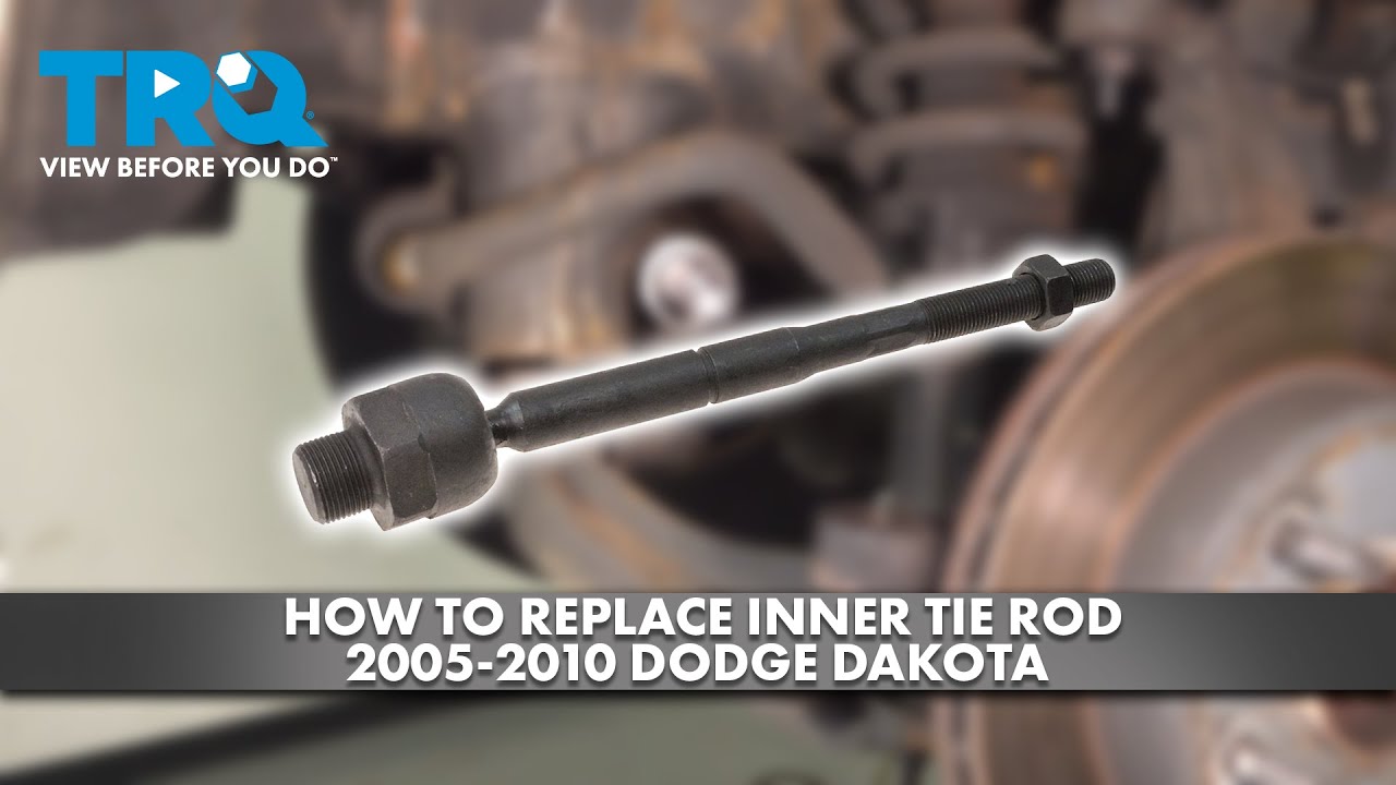 Как заменить внутреннюю рулевую тягу на Dodge Dakota 2005-2010
