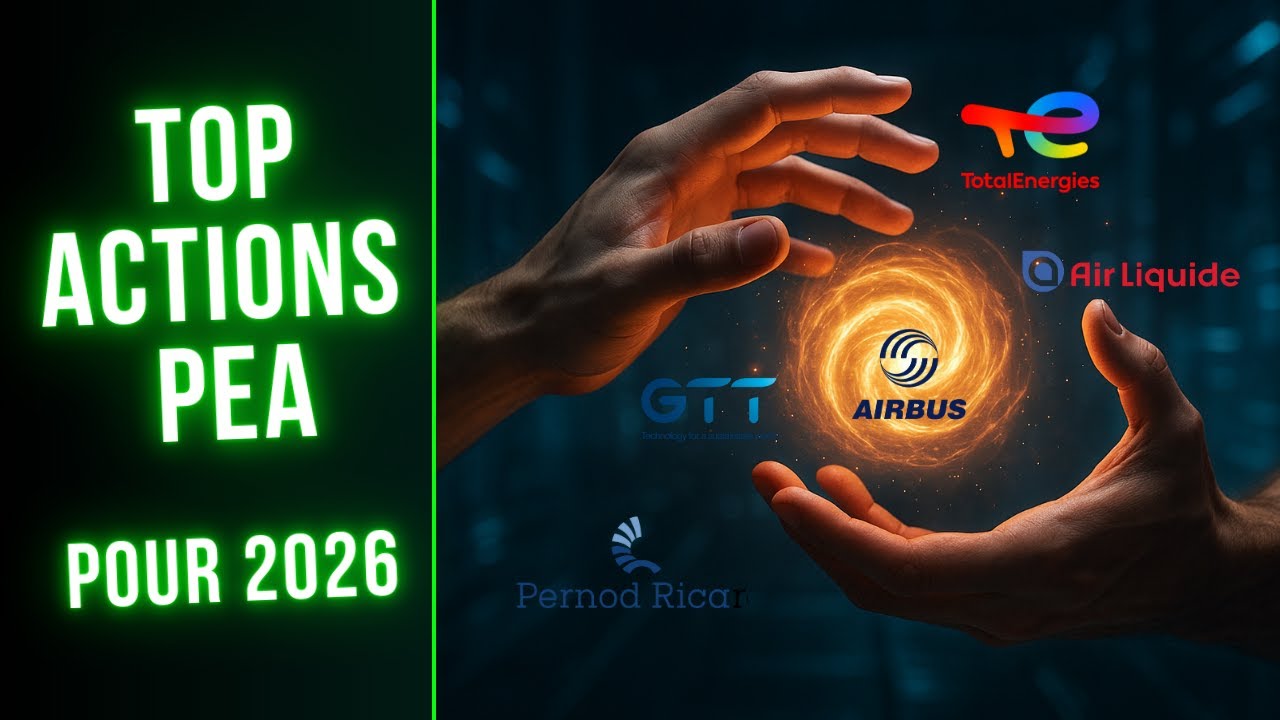 Top Actions PEA &agrave; Acheter en 2026 (Fort Potentiel + Analyse) ✅
