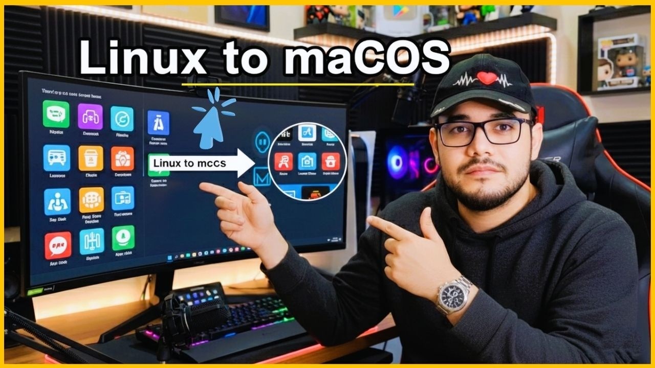 | لينكس مينت Linux Mint بنكهة الماك| Macos#linux #mint #macos #linuxmint #tech ##حل