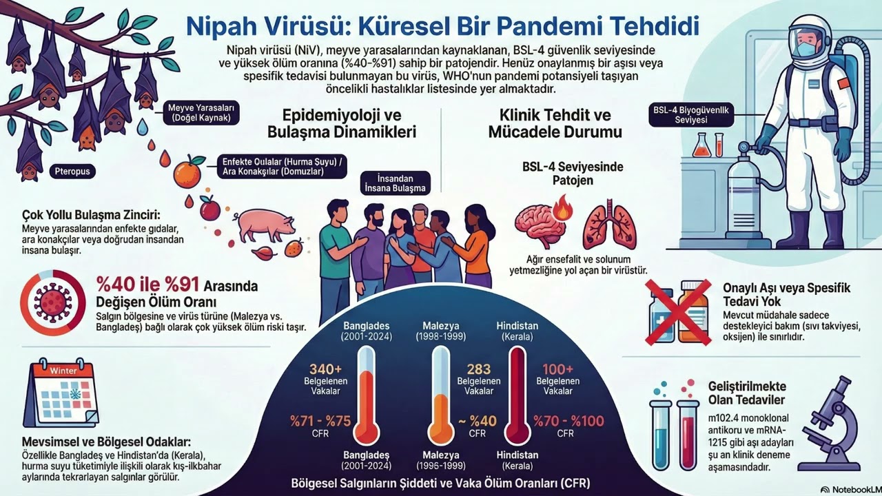 Salgın Tehditi Nipah Virüsü