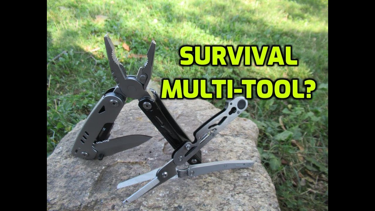 Siupro Survival Outdoor Multi-Tool, Modular Detachable Scissors!