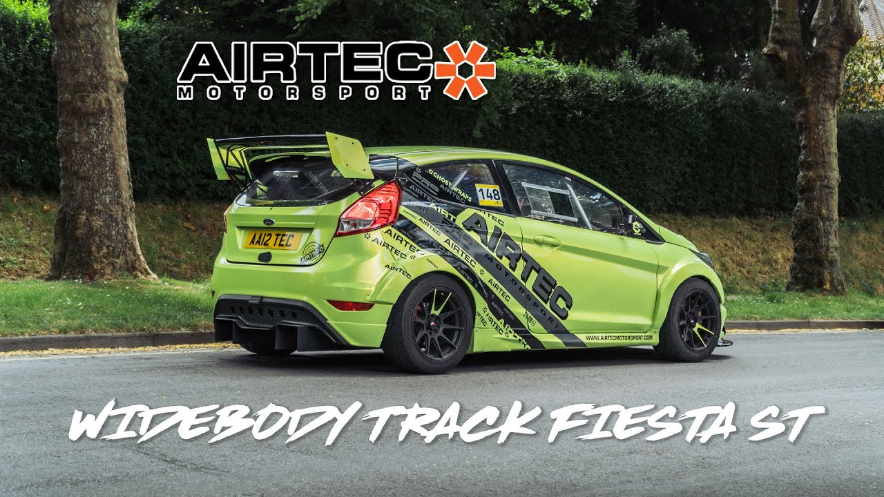 MK7 Fiesta ST Widebody by AIRTEC | Wasabi Green by Ghost Wraps