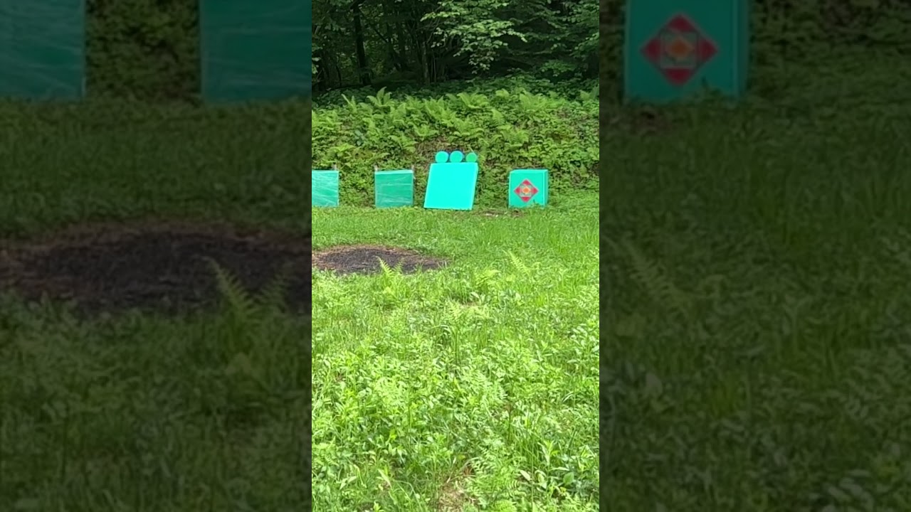 Bow shooting slow motion 