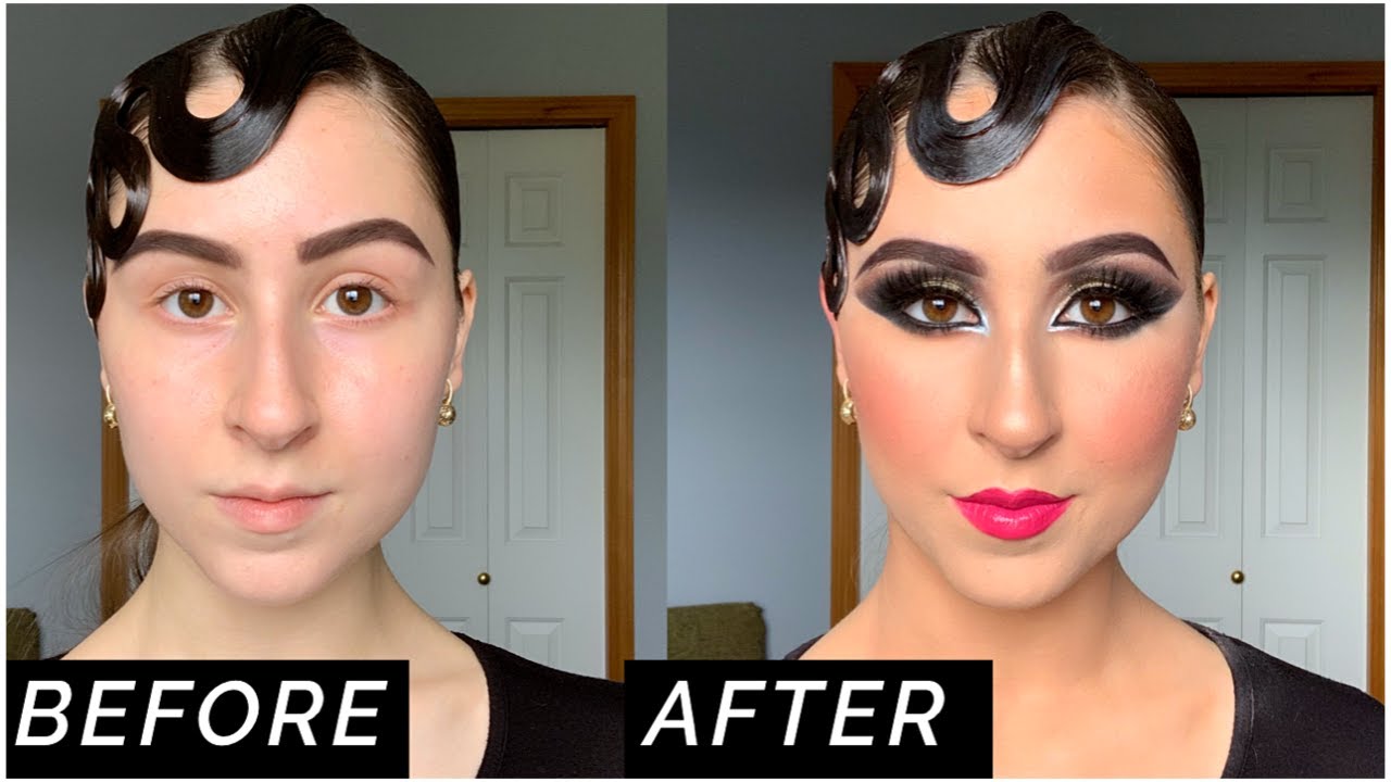 Create BIGGER eyes with Makeup! - Ballroom Makeup Tutorial