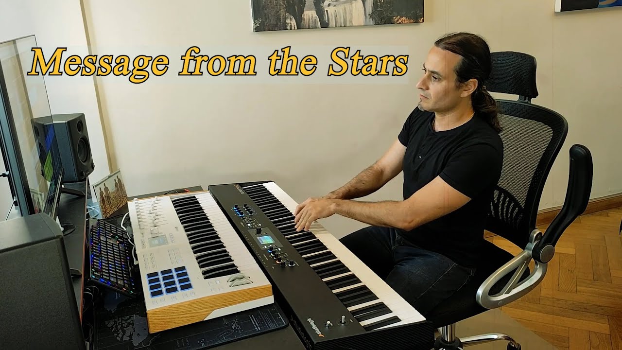 Messages from the Stars - The Rah Band (Keyboard Playthrough)