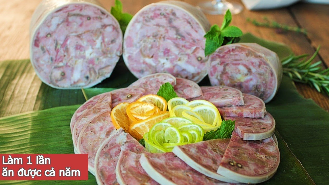 KHÔNG CẦN BONG BÓNG | KHÔNG CẦN LÁ CHUỐI | KHÔNG KHUÔN | THỊT NGUỘI GIÒ THỦ PATE | MÓN NGON NGÀY TẾT