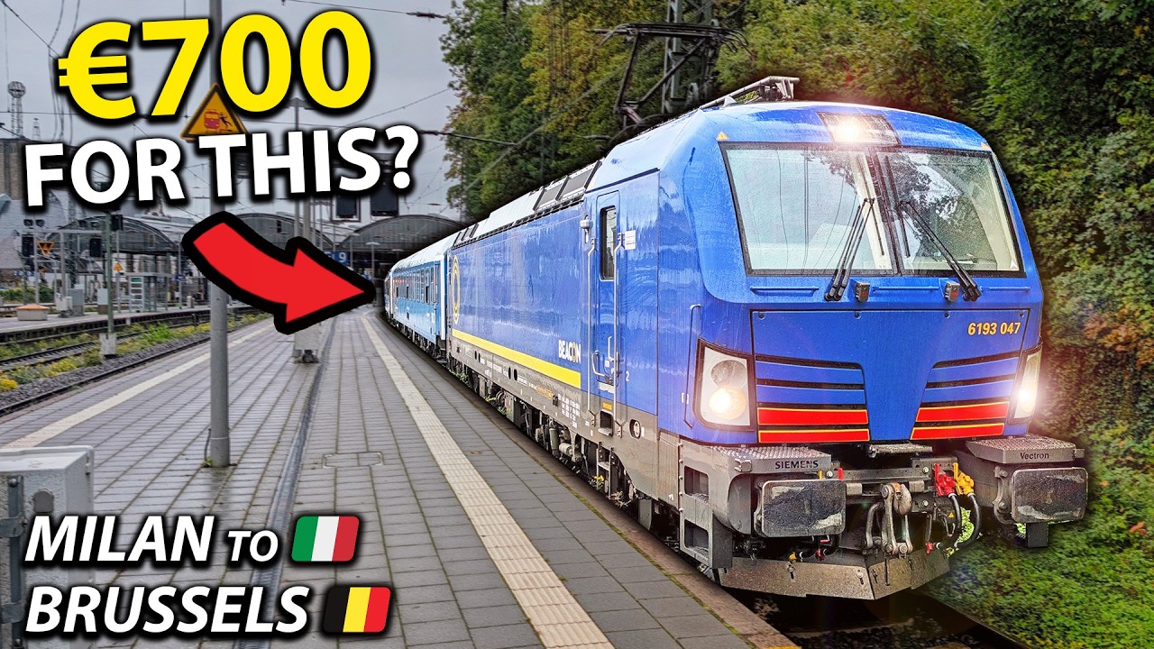 I Took Europe's BRUTALLY Expensive New Night Train Route!