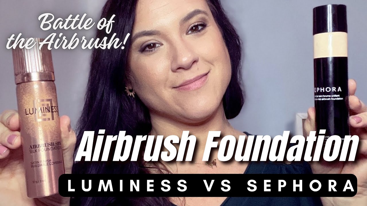THE @Sephora AIRBRUSH SPRAY VS LUMINESS AIRBRUSH SPRAY: HOW DO THEY COMPARE?
