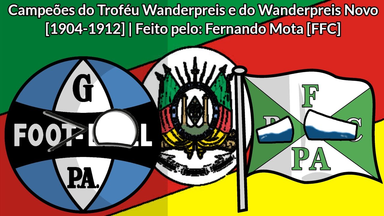 Campe&otilde;es do Trof&eacute;u Wanderpreis e do Wanderpreis Novo [1904-1912]