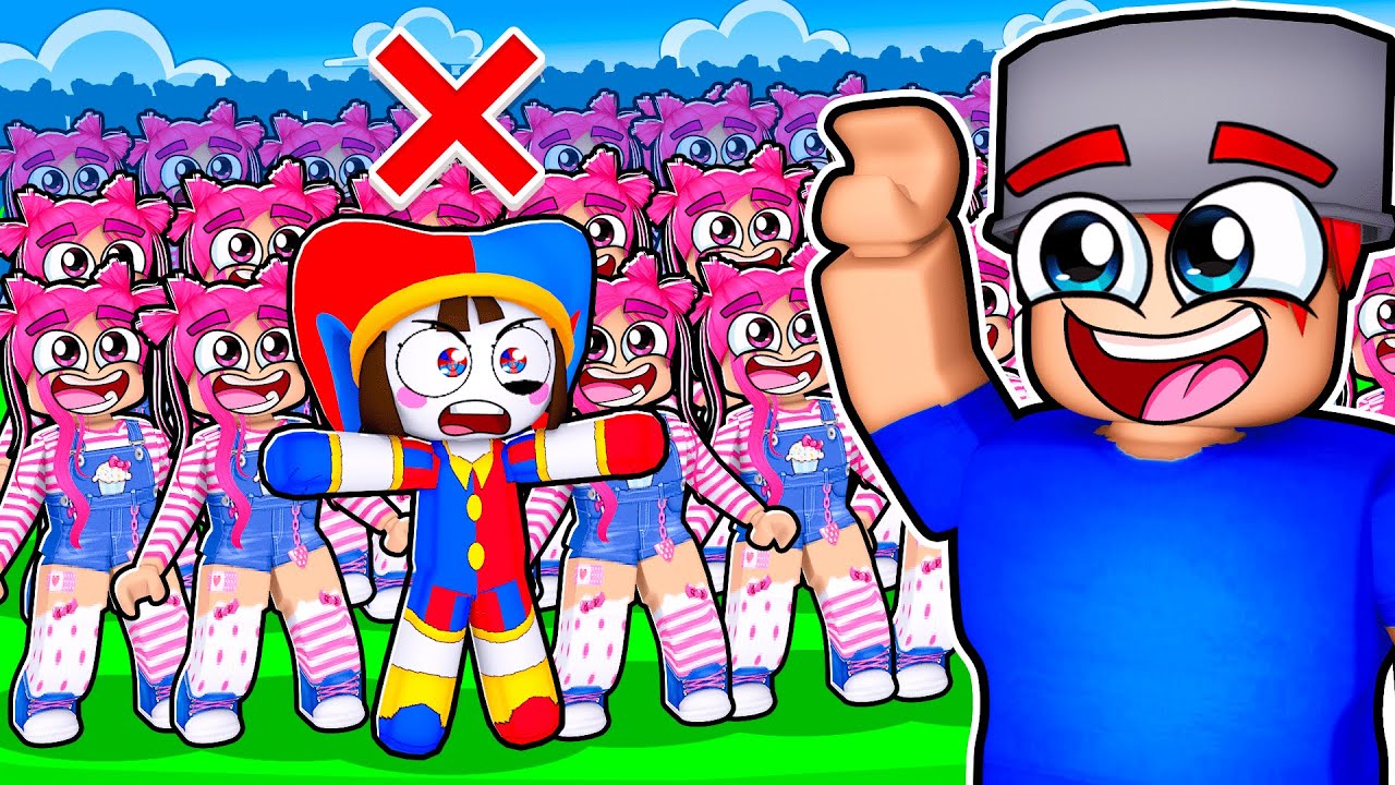 EXTREME SIMON SAYS in MM2 With POMNI! The Amazing Digital Circus