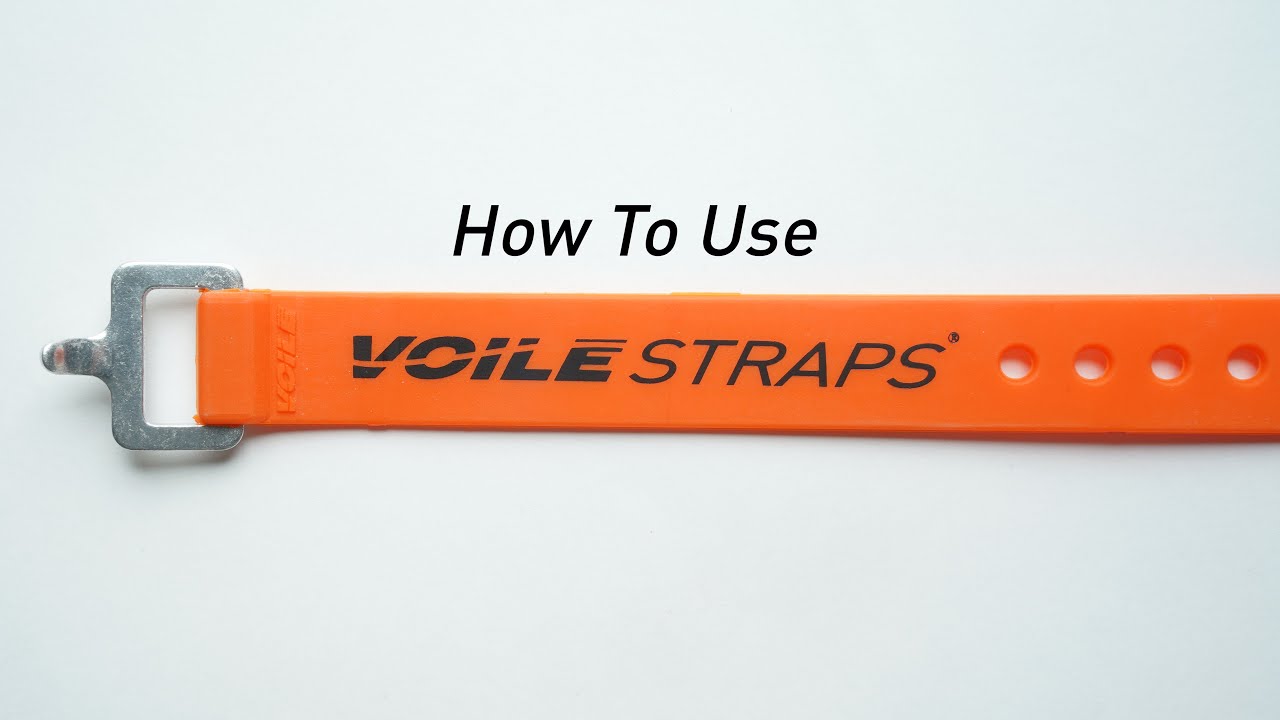 How to Use Voile Straps
