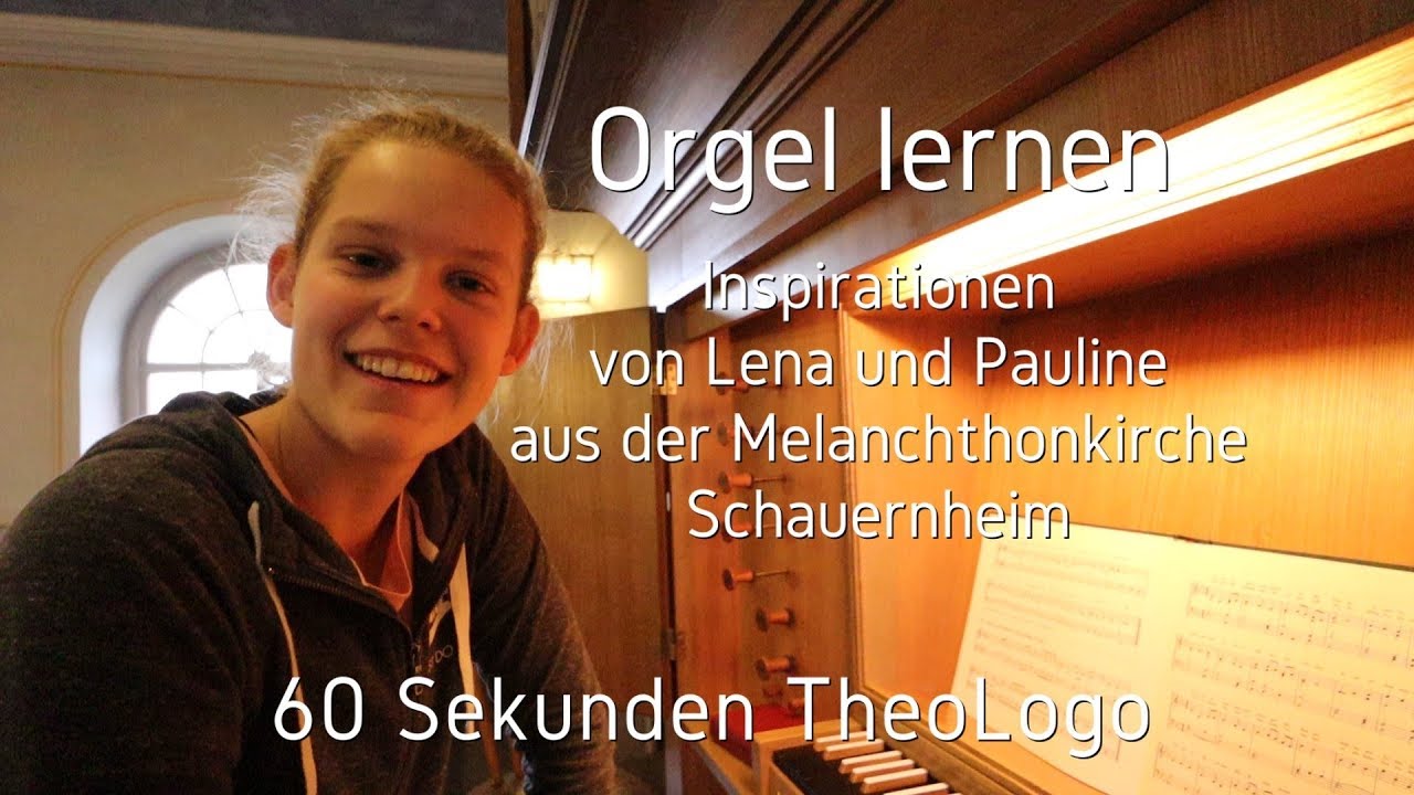 Lust auf Orgel? Orgel lernen - 60 Sekunden TheoLogo