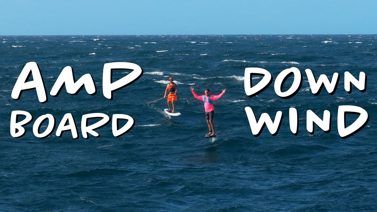 AMP BOARD DOWN WIND!