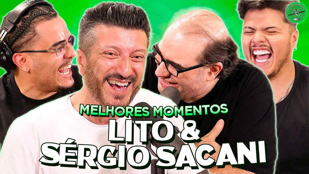 PAPO DE AVIÕES E FOGUETES COM LITO E SÉRGIO SACANI NO PODPAH! - MELHORES MOMENTOS
