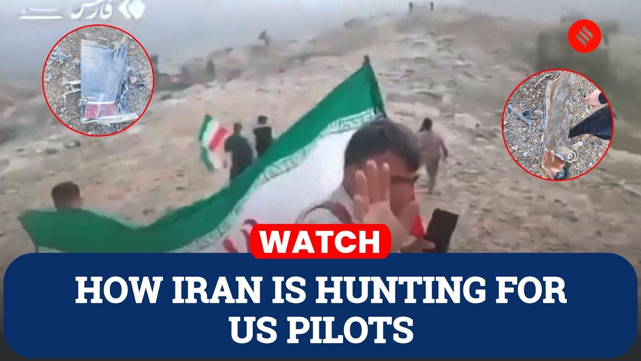 Trump Announces Rescue Of US Airman In Iran | Footage Shows Iranians Searching For Pilot