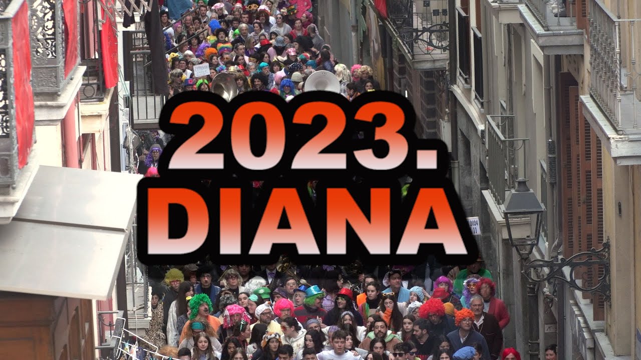Tolosako inauterietako 2023.urteko DIANA