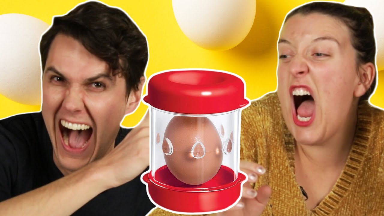 Egg Lovers Try Egg Gadgets