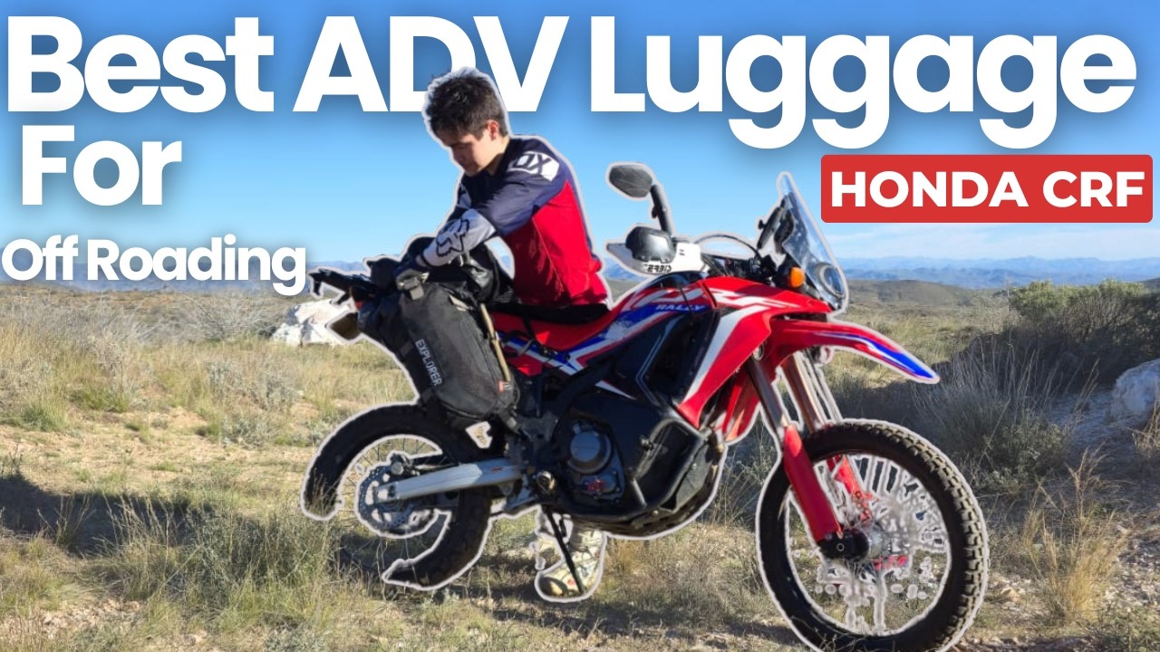 The Best Rackless Luggage System I’ve Ever Tested | Viking Odyssey Honda ADV Touring Luggage System
