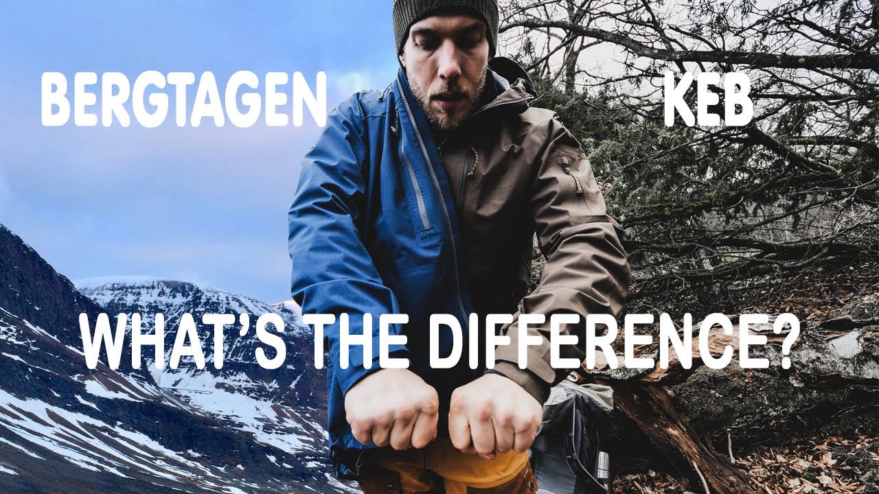Bergtagen or Keb? Fjallraven Eco-Shell Jackets Compared