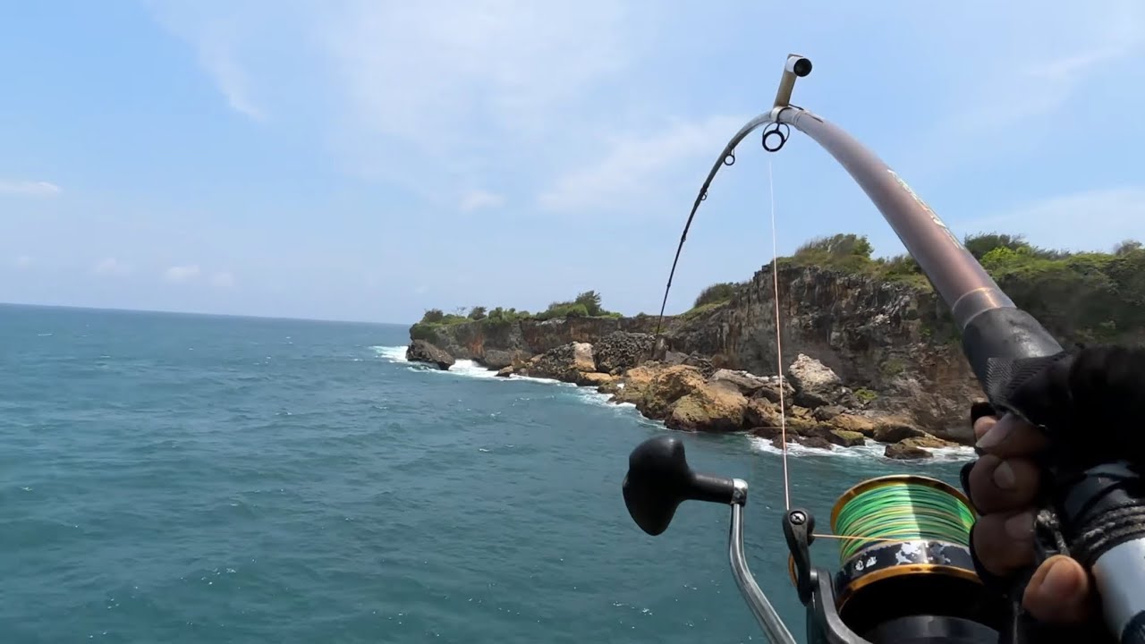 ROCK FISHING ‼️ UMPAN INI PALING GACOR 10 MENIT 3x SAMBARAN ‼️