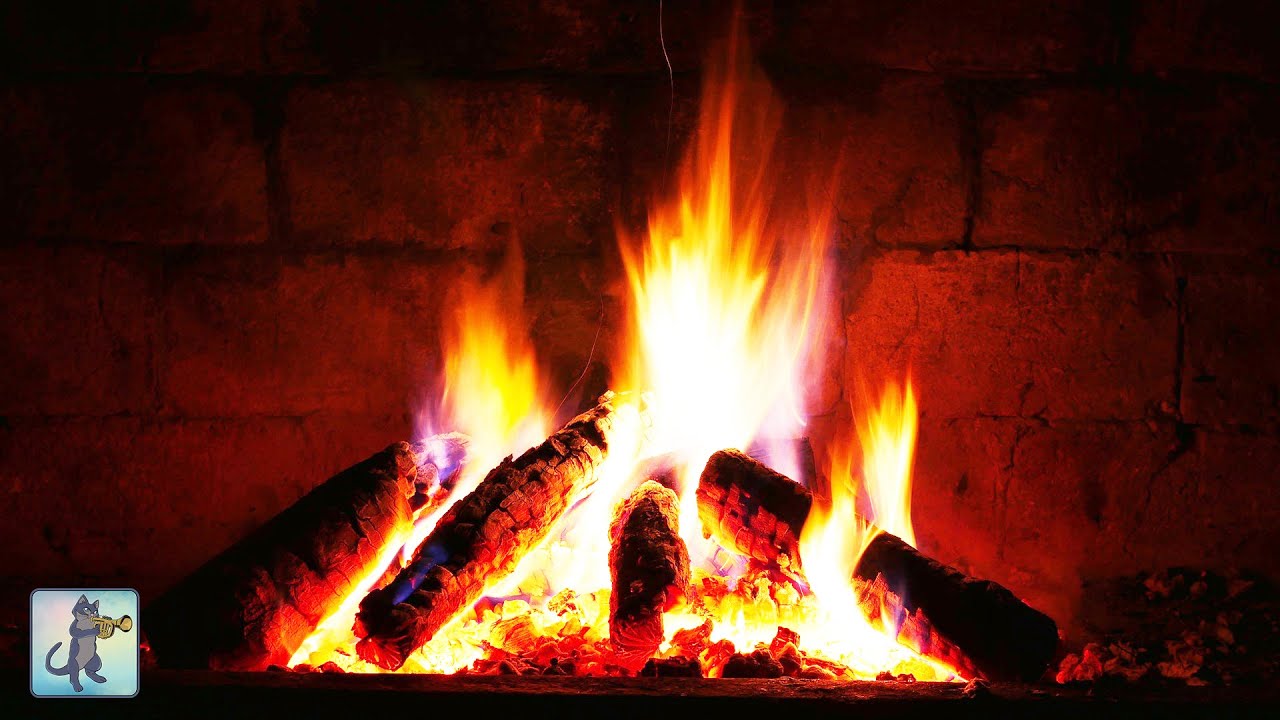 24 HOURS Best Relaxing Fireplace Sounds - Burning Fireplace & Crackling Fire Sounds (NO MUSIC) 🔥