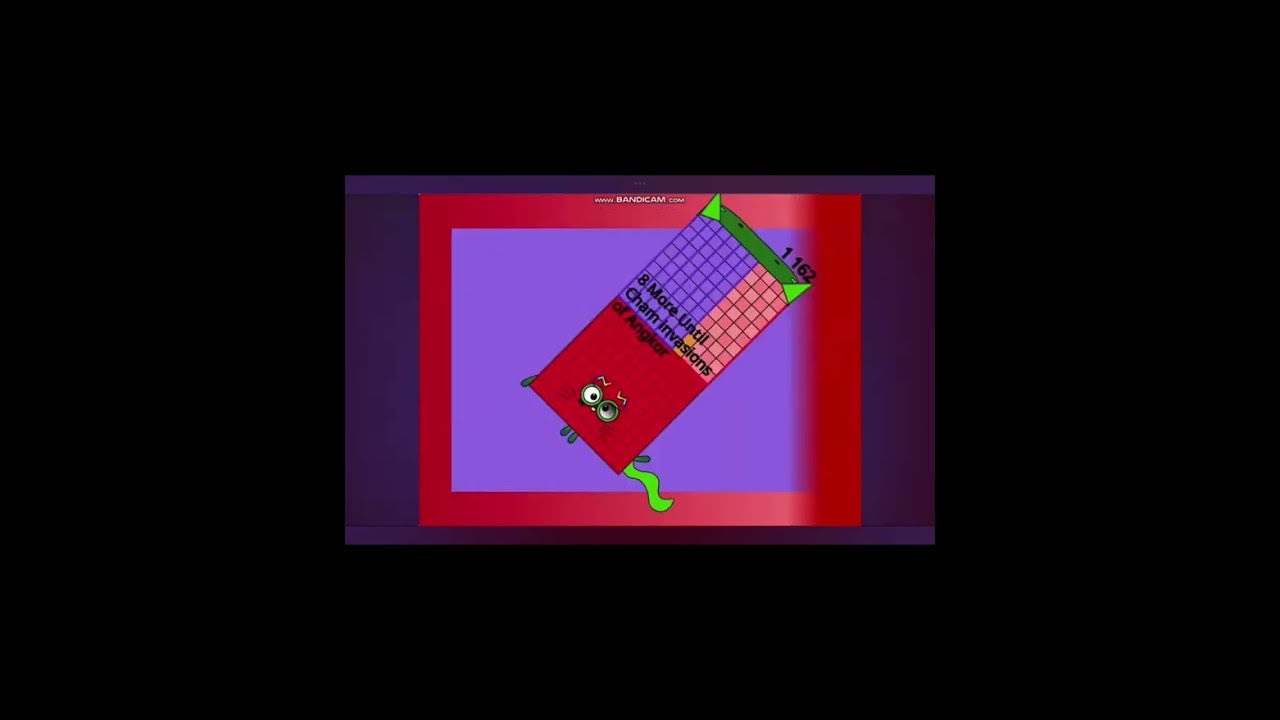 numberblocks band of 1000 are 2