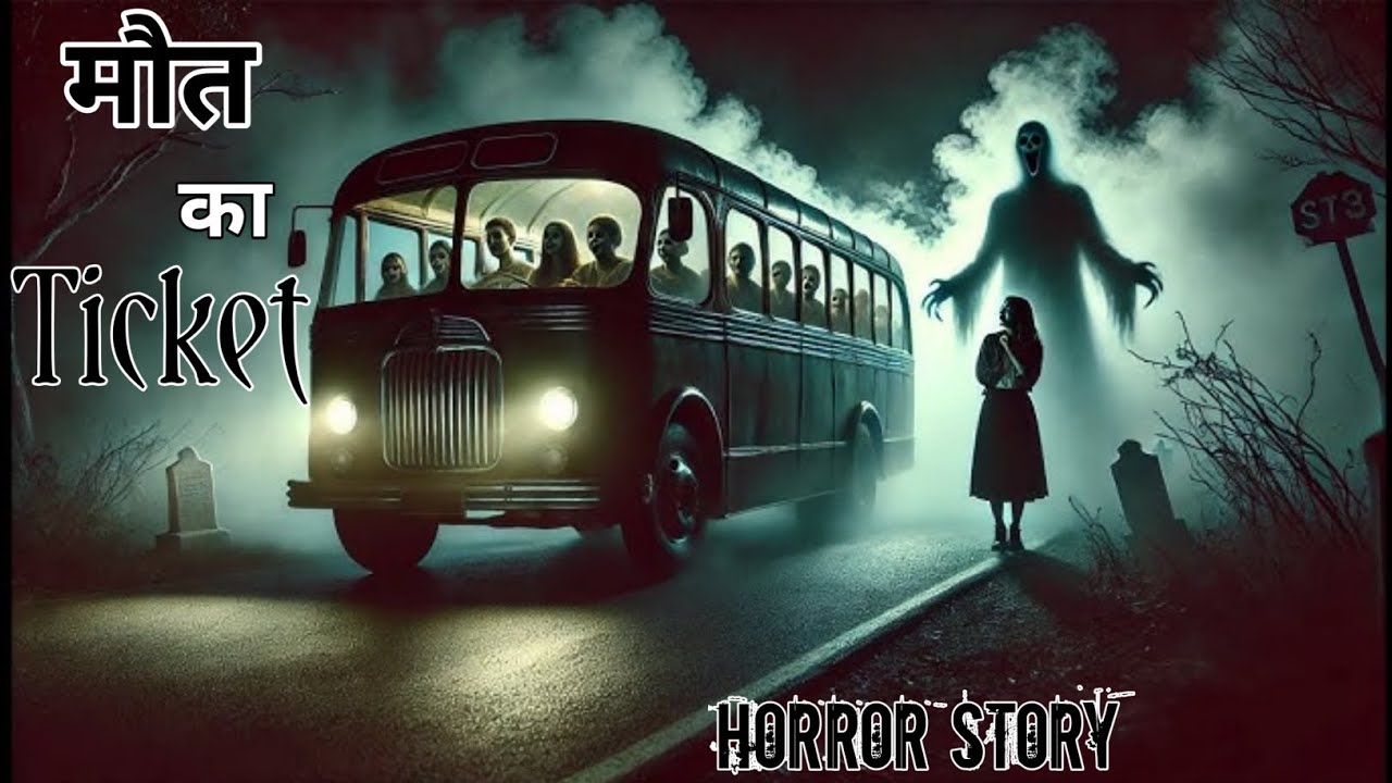 मौत का ticket horror story in Hindi/Chudail story/Horror bus/Round up horror 