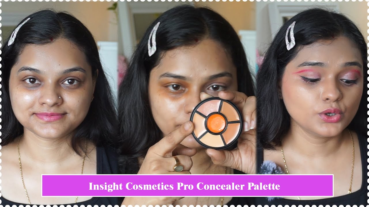 Insight Cosmetics Pro Concealer Palette| unfiltered video |concealer & corrector| no edits