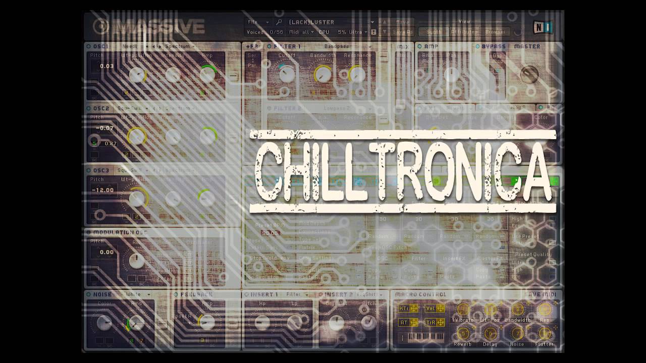 Massive Preset Soundbank - Chilltronica by Speaker Feature Studios