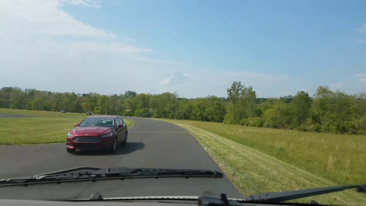 Ride Thru Tyler State Park. Pennsylvania Buck's County